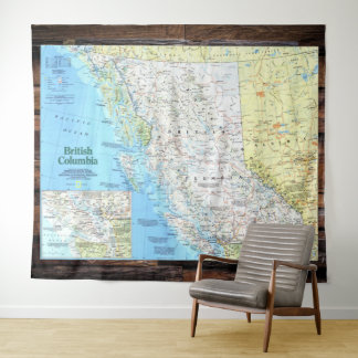 " Canada: 1992/present - British Columbia map ... Tapestry