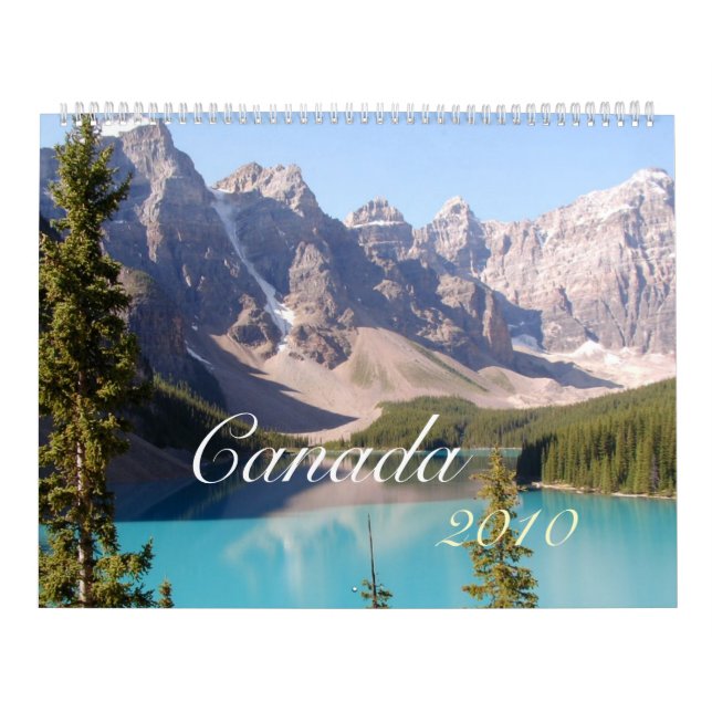 Canada 2012 calendar (Cover)