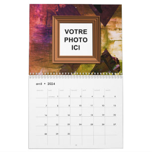 Canada 2026 French Language Calendar Insert Photo 