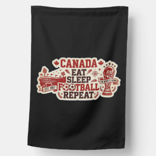 Canada 2026 World Cup: The Global Soccer Stage  House Flag