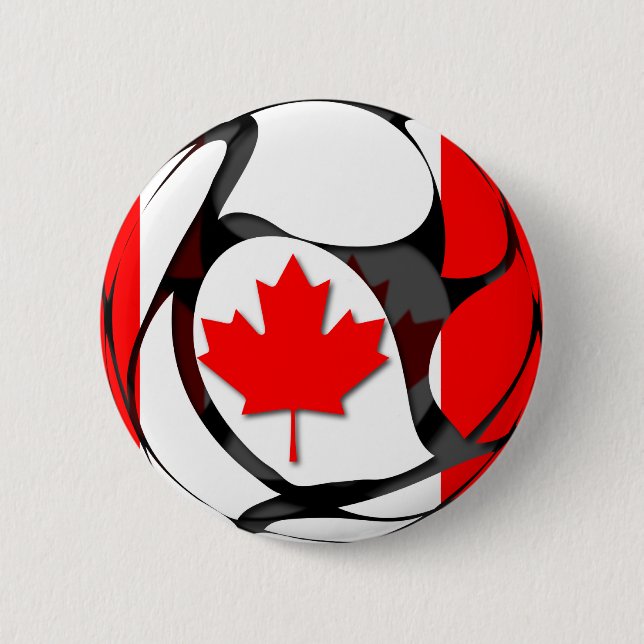 Canada #2 pinback button (Front)