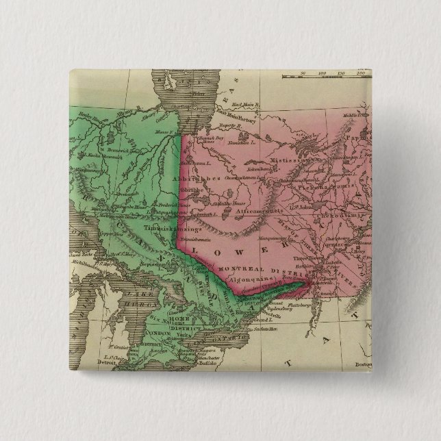 Canada 3 pinback button (Front)