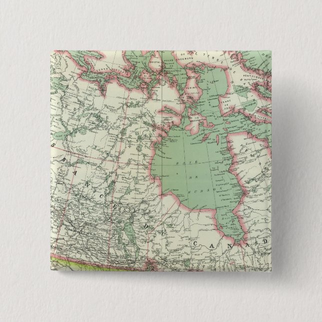 Canada 3 pinback button (Front)