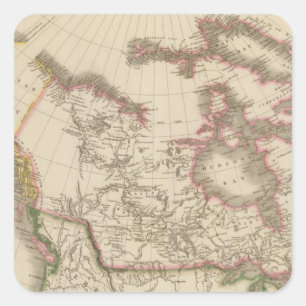 Canada 5 square sticker