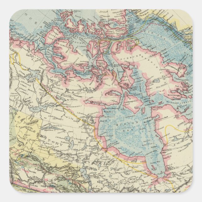 Canada 6 square sticker (Front)