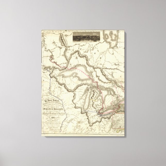 Canada 7 canvas print (Front)