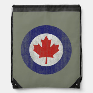 Canada Air Force Maple Leaf insignia backpack