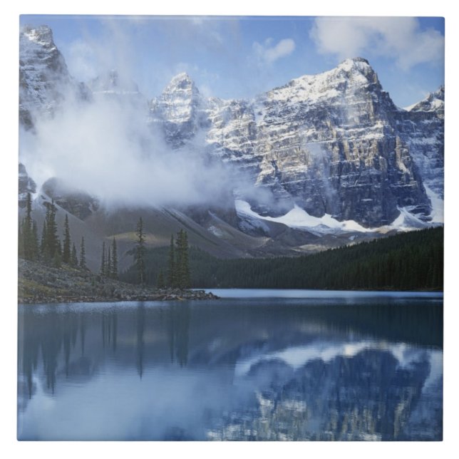 Canada, Alberta, Banff National Park, Lake Tile (Front)