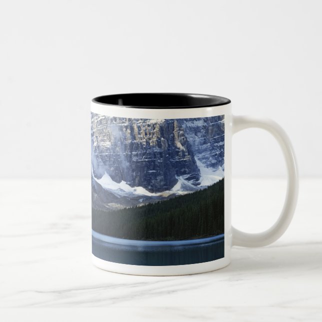 Canada, Alberta, Banff National Park, Lake Two-Tone Coffee Mug (Right)