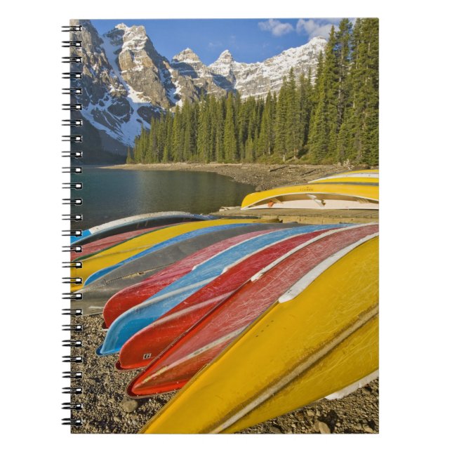 Canada, Alberta, Banff National Park, Moraine Notebook (Front)