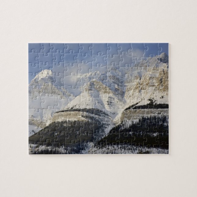 Canada, Alberta, Banff National Park. View of Jigsaw Puzzle (Horizontal)