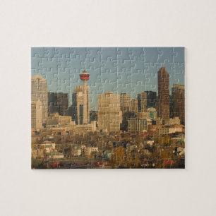 Canada, Alberta, Calgary: City Skyline from 2 Jigsaw Puzzle