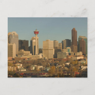 Canada, Alberta, Calgary: City Skyline from 2 Postcard
