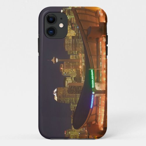 Canada Alberta Calgary City Skyline from iPhone 11 Case