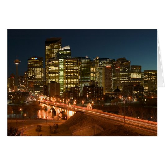 Canada, Alberta, Calgary: Downtown Calgary, Cards (Front Horizontal)