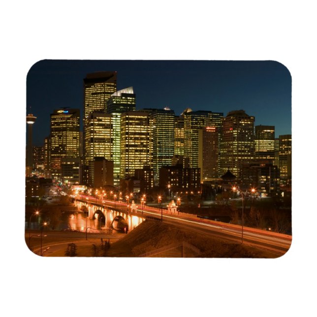 Canada, Alberta, Calgary: Downtown Calgary, Magnet (Horizontal)