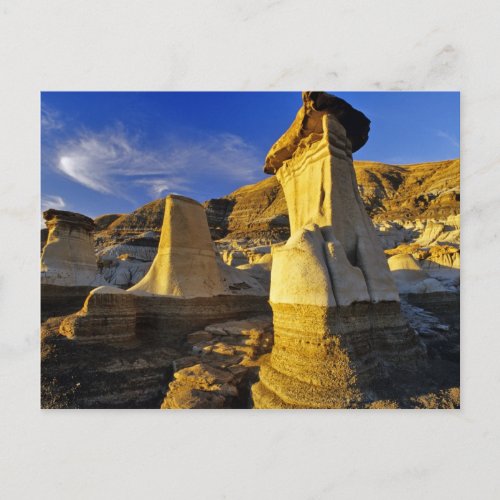 Canada Alberta Drumheller Hoodoos Postcard