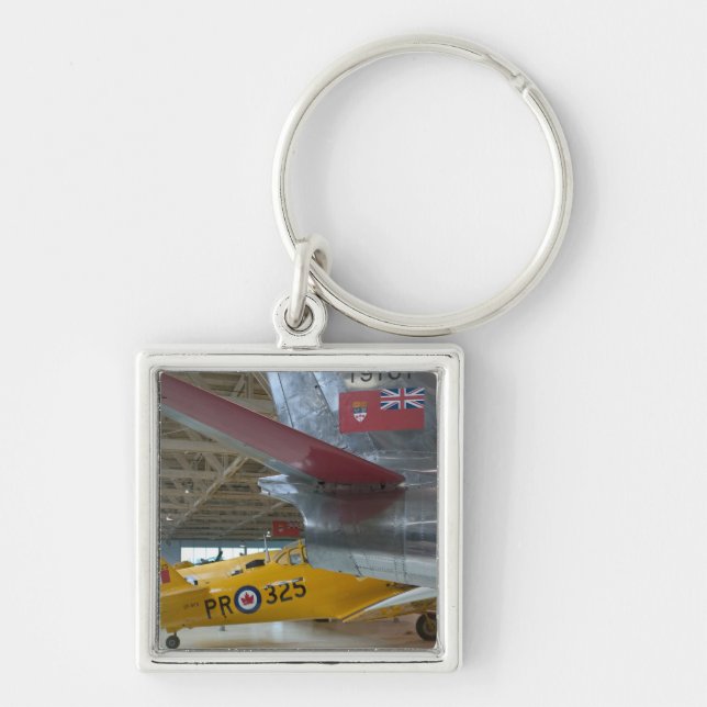 Canada, Alberta, Edmonton: Alberta Aviation 2 Keychain (Front)