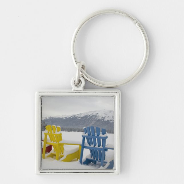 Canada, Alberta, Jasper, Jasper NP. Fairmont Keychain (Front)