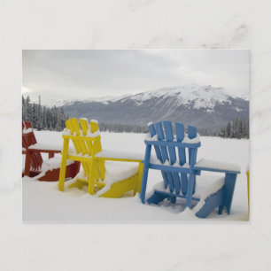 Canada, Alberta, Jasper, Jasper NP. Fairmont Postcard