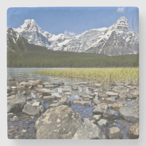 Canada Alberta Rocky Mountains Banff National Stone Coaster