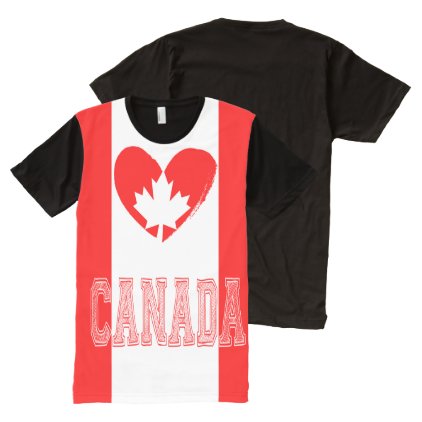 Canada All-Over-Print Shirt