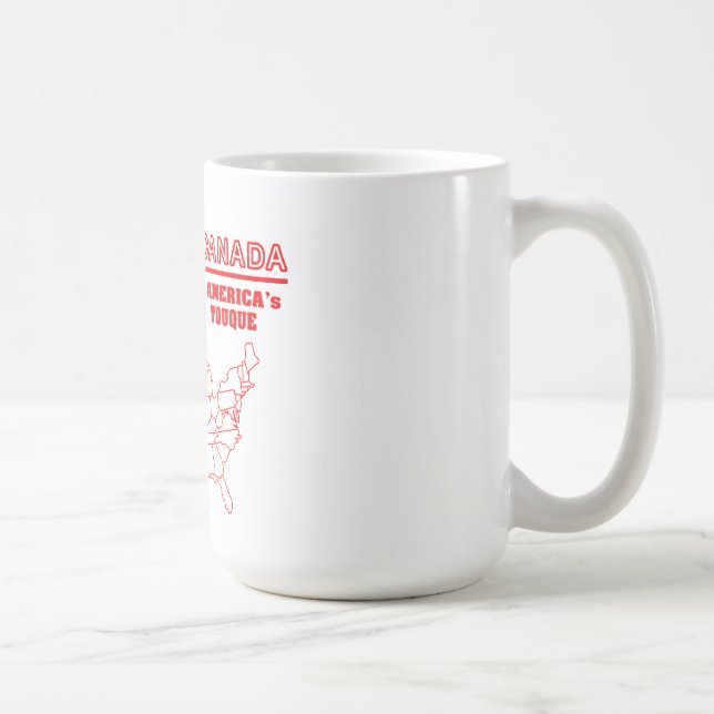 Canada -America's Cool Tuque Coffee Mug (Right)