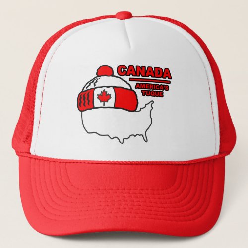 Canada _ Americas Tuque Trucker Hat