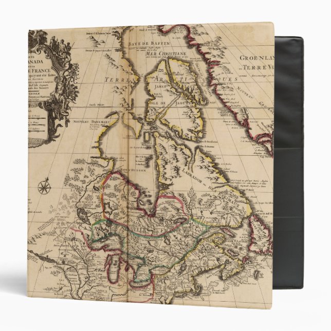 Canada and United States 3 Ring Binder (Front/Inside)