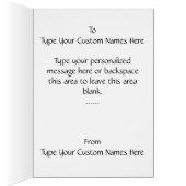 Canada Anthem Card Canada Card Personalized (Inside (Right))