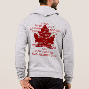 Canada Anthem Jacket Canada Souvenir Sport Jacket Hoodie