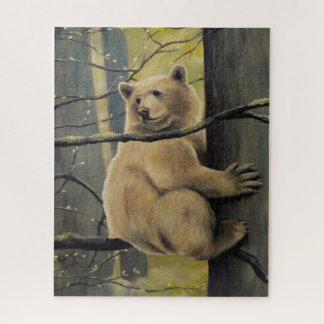 Canada Art Puzzles - Kermode Bear Forest Puzzles