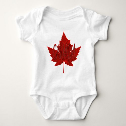 Canada Baby Creeper Canada Souvenir Baby Shirts