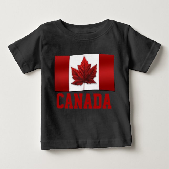 Canada Baby Shirt Canada Baby Jersey Shirts Custom (Front)