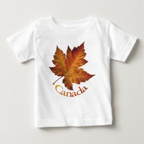 Canada Baby Shirt Persoanlized Baby Souvenir Shirt