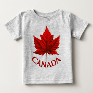 Canada Baby T-shirts Canada Maple Leaf Baby Shirt