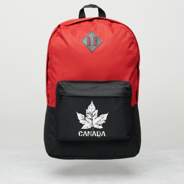 Canada Backpack Canada Souvenir Bag Customizable (Front)