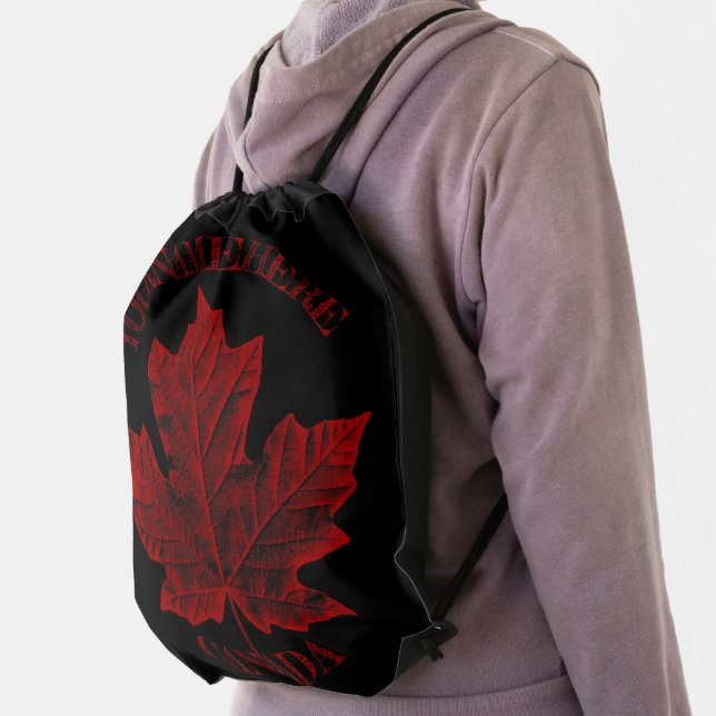 Canada Backpack Custom Canada Maple Leaf Bags (Insitu)