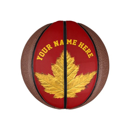 Canada Basketball Custom Canada Maple Leaf Gifts