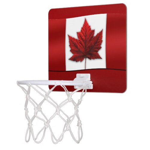 Canada Basketball Hoop Canada Flag Sports Gifts