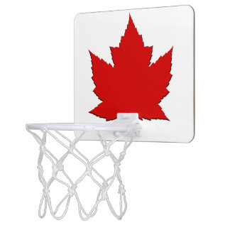 Canada Basketball Hoop Canada Maple Leaf Gifts
