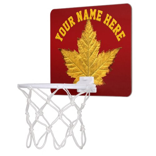 Canada Basketball Hoop Sporty Canada Gifts