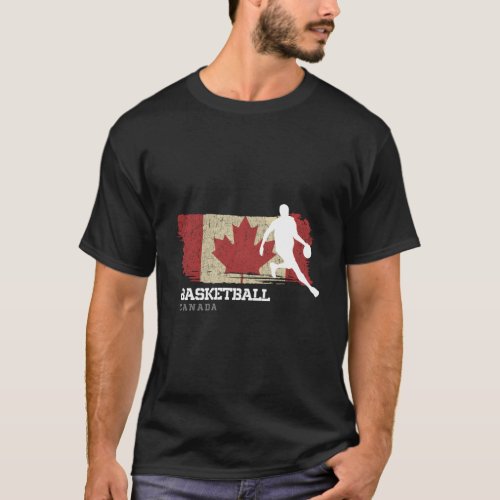 Canada Basketball Team B_Ball S Basketball T_Shirt