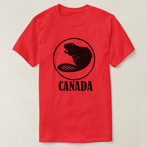 CANADA Beaver Canada Day T_Shirt