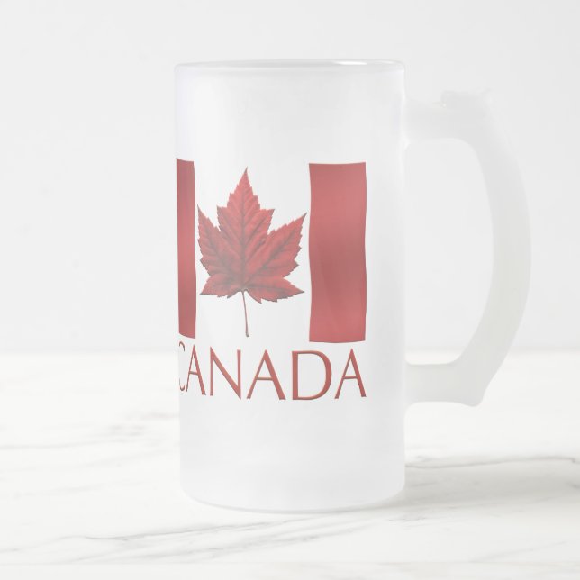 Canada Beer Mug Canada Flag Souvenir Glasses (Right)