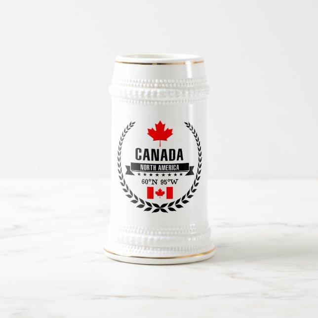 Canada Beer Stein (Center)