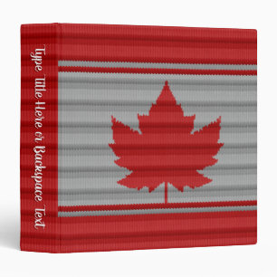 Canada Binder Custom Canada Binder Photo Album