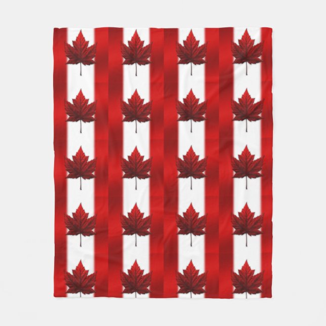 Canada Blanket Canada Canada Flag Souvenir Blanket (Front)