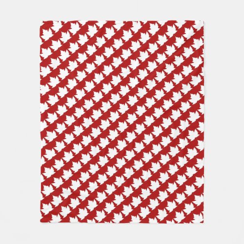 Canada Blanket Canada Souvenir Fleece Blanket