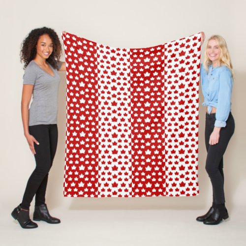 Canada Blanket Canada Souvenir Fleece Blanket